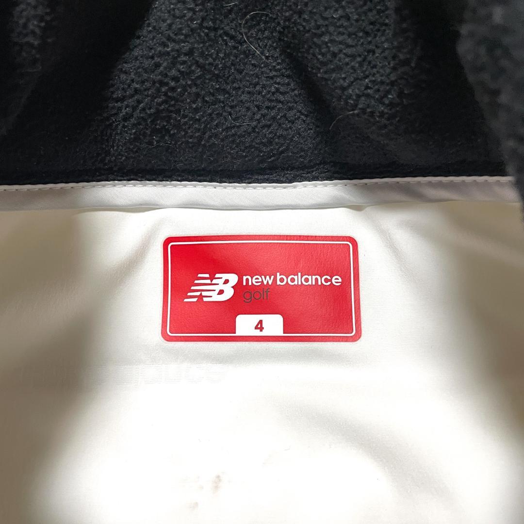 【フォロー割】 良品 ニューバランスゴルフ ダウンベスト サイズ4 ホワイト系