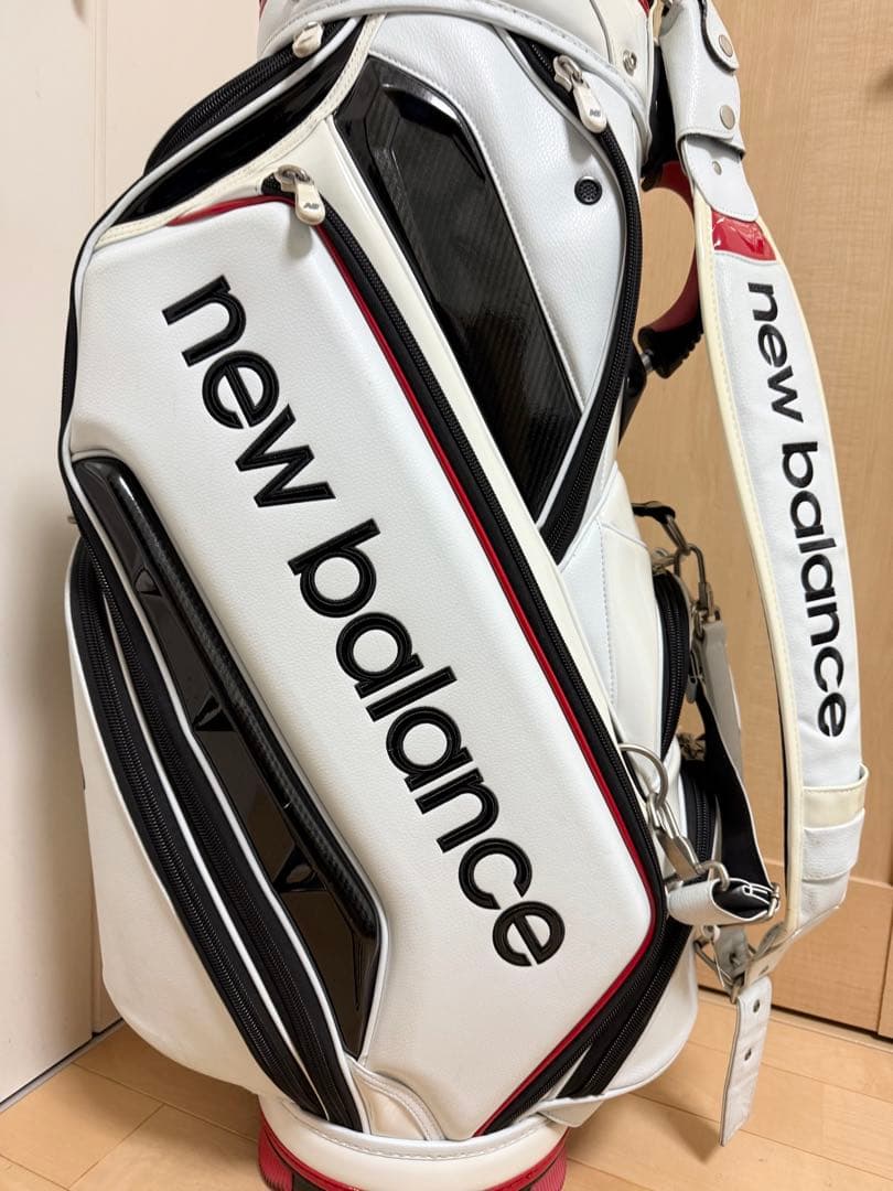限定★ニューバランス★キャディバッグ★ツアーモデル★ゴルフ★プロモデル★レア★白