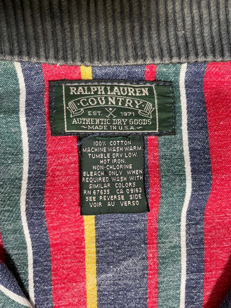 Polo Country カバーオール　コーデュロイ 80s USA製