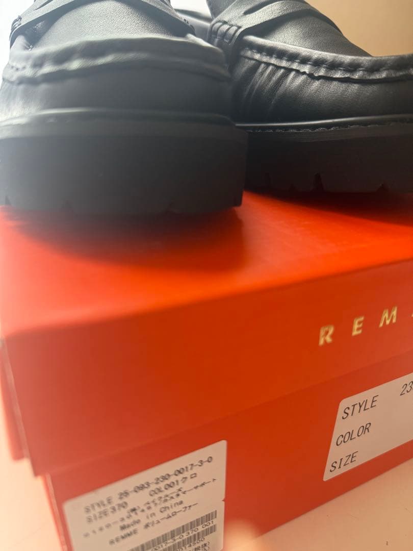 未使用　FRAMeWORK REMME/レメ ボリュームローファー