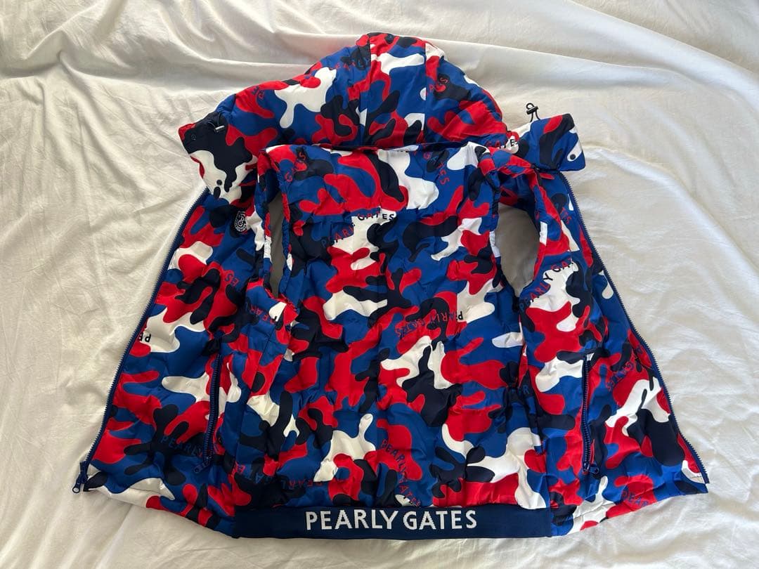 PEARLY GATES カモフラージュベスト サイズ5