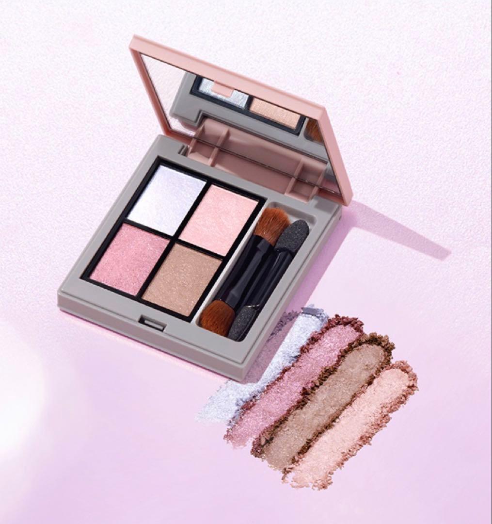 ETVOS アイシャドウパレットとアイバームセット サンプル ポーチ 鏡他