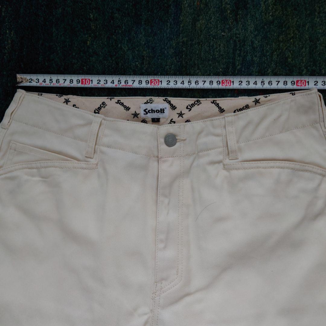Schott ショット TCワークパンツ キナリ Lサイズ