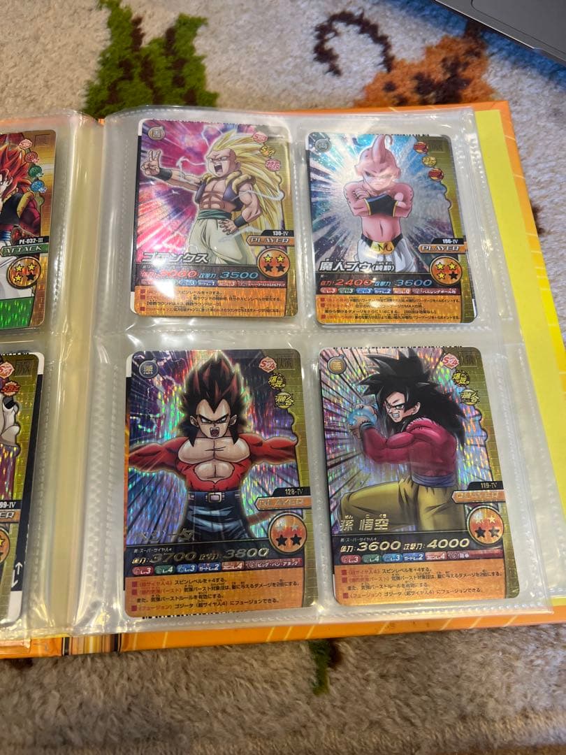 データカードダス ドラゴンボールZ まとめ売り 爆レア 激レア ファイル付き