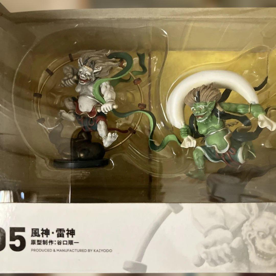 海洋堂　風神雷神　ミニチュアキューブ 005