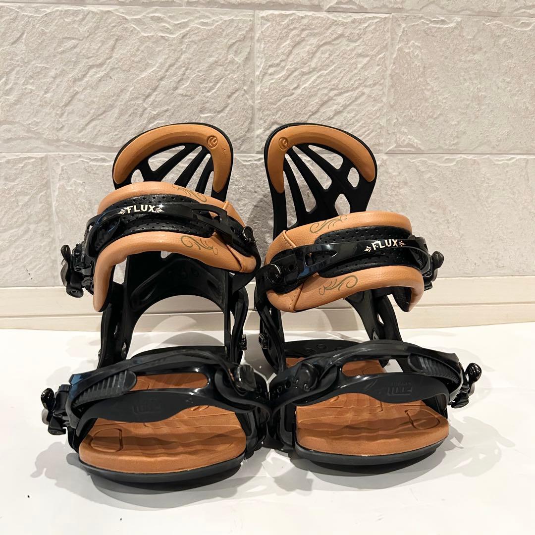 FLUX RL スノーボード ビンディング Mサイズ ブラック×ブラウン