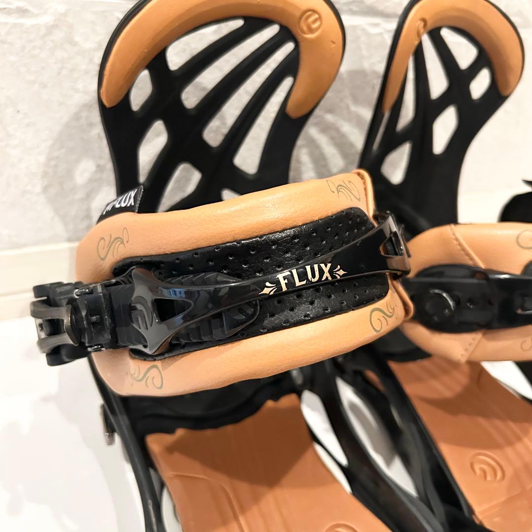 FLUX RL スノーボード ビンディング Mサイズ ブラック×ブラウン