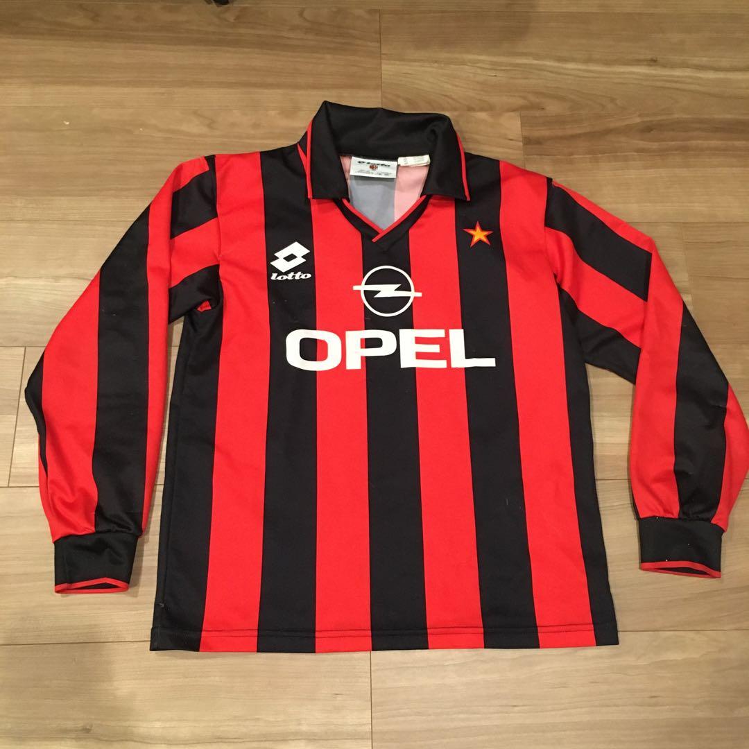 古着　lotto ACミラン　ユニフォーム　94-95 ヴィンテージ