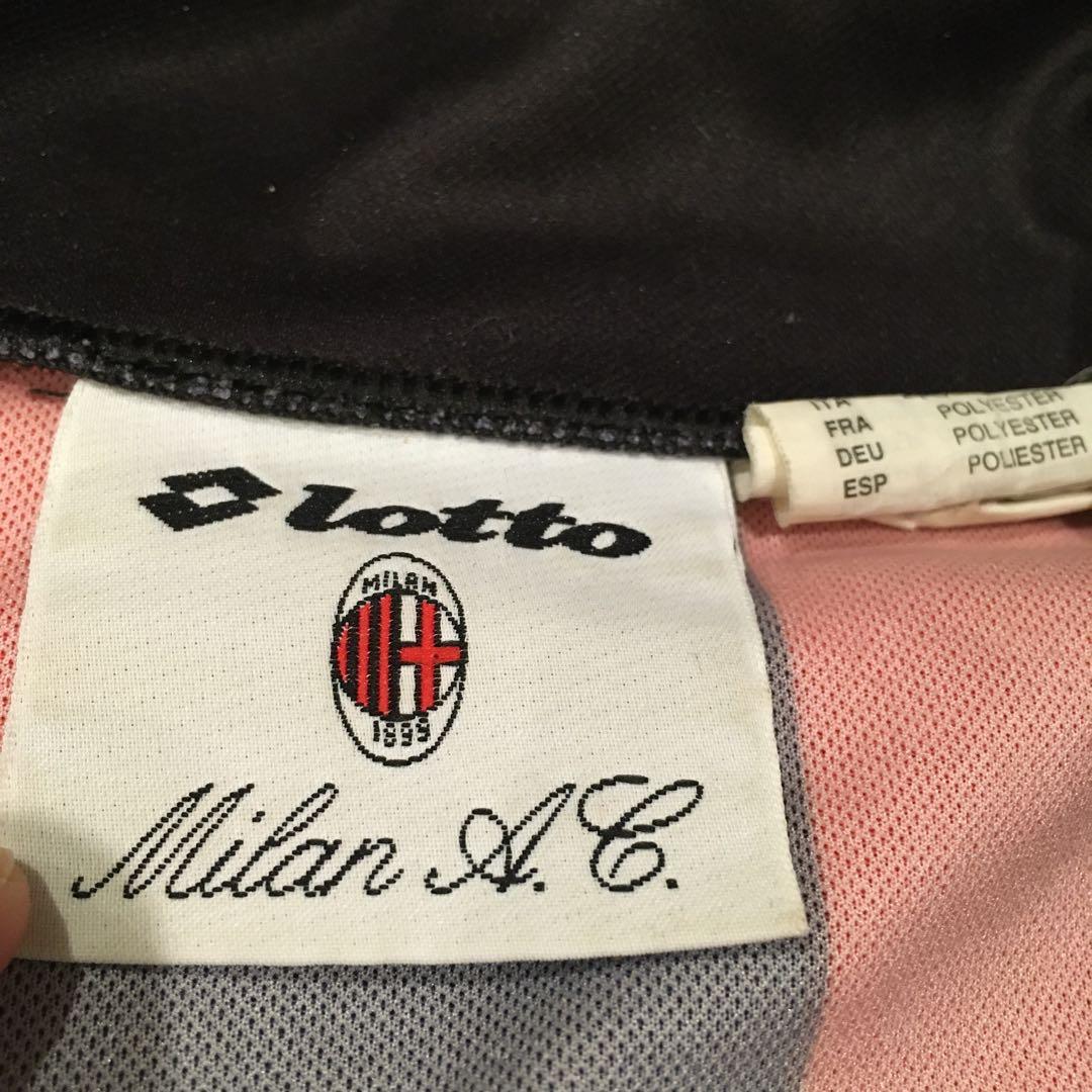 古着　lotto ACミラン　ユニフォーム　94-95 ヴィンテージ