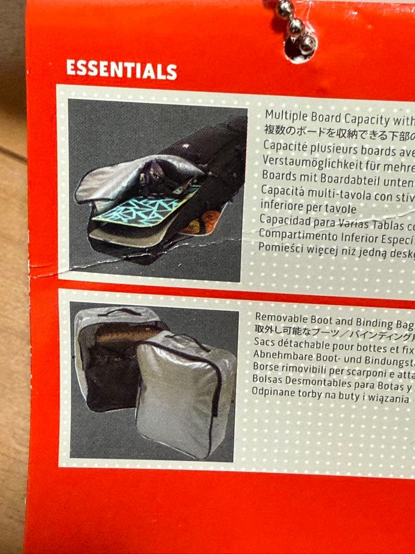 （値下げ）バートン　スノーボードケースキャスター 付き　Burton　156㎝