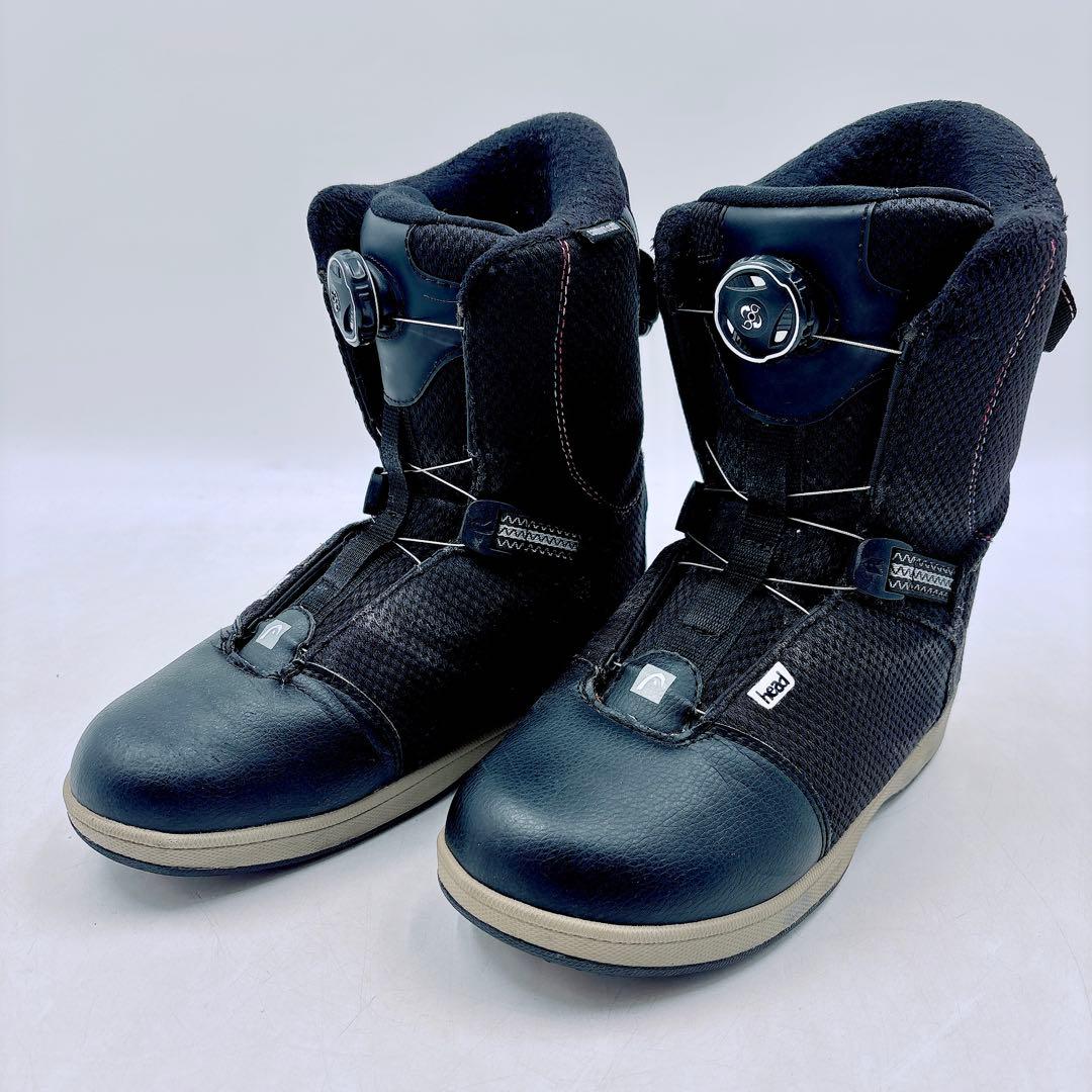 HEAD スノーボードブーツ 24.5cm BOA ダイヤル式 美品 ヘッド