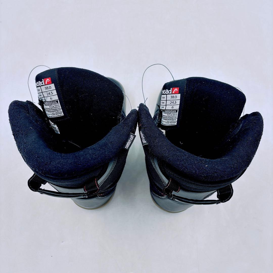 HEAD スノーボードブーツ 24.5cm BOA ダイヤル式 美品 ヘッド