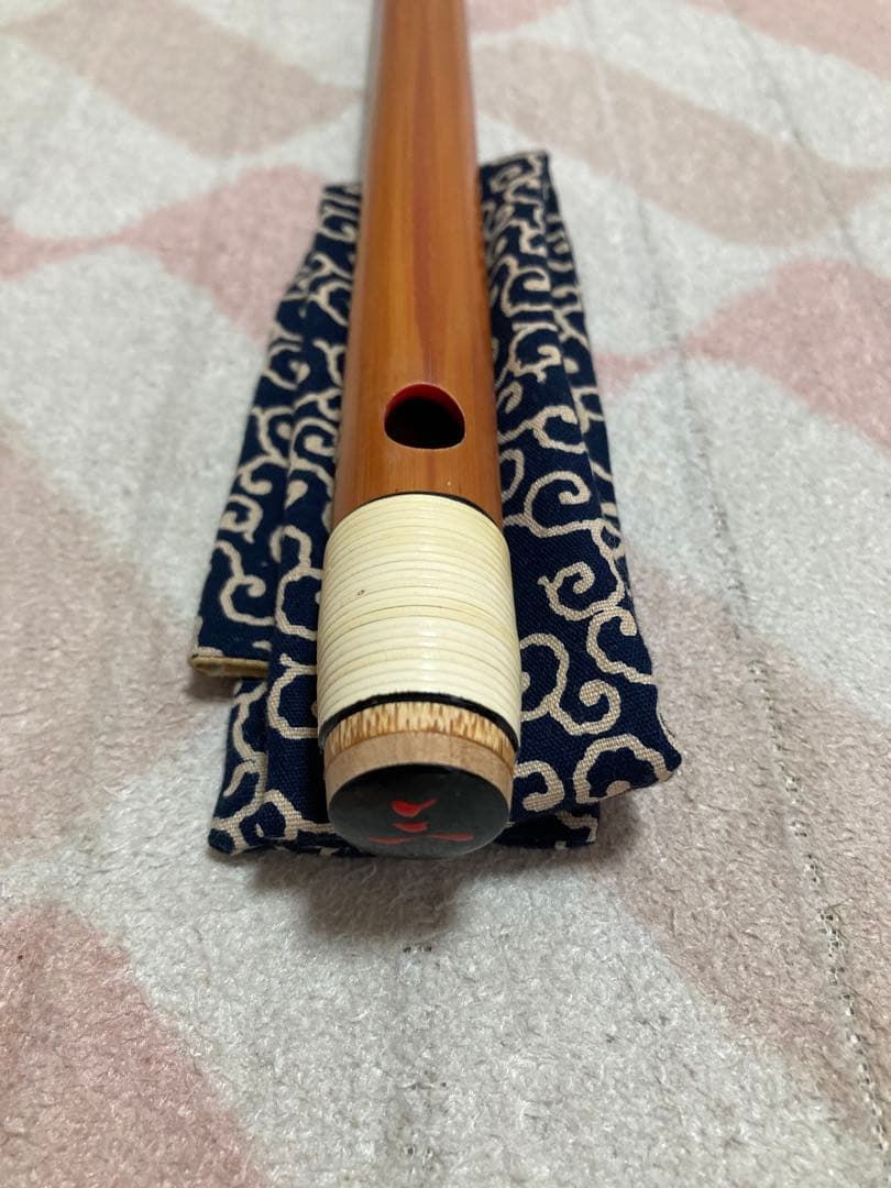 篠笛 古典調 獅子田 三本調子 竹渓 七穴