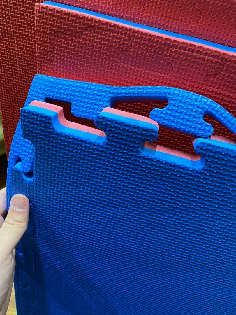 注文者専用ページ］ジョイントマット赤青6枚愛知県送料込み