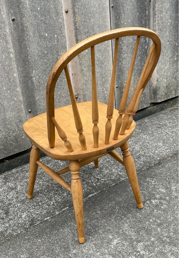 ビンテージ/飛騨家具/WINDS/太平/ウィンザーチェア/フープバックチェア/①