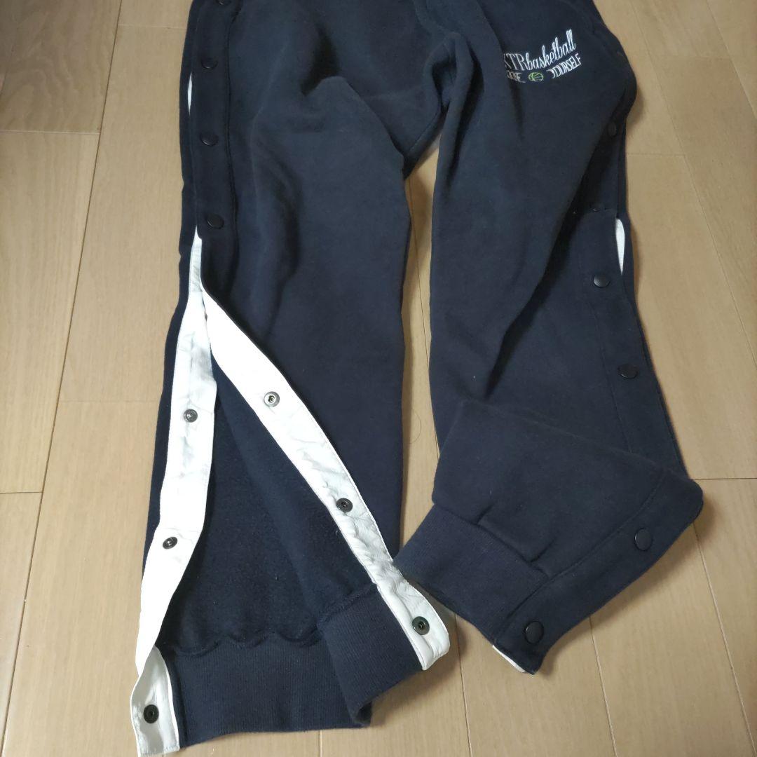 AKTRアクター スウェットパンツ SIDE SNAP ネイビーXL