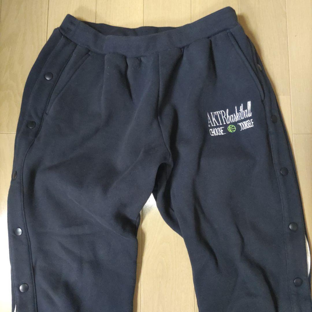 AKTRアクター スウェットパンツ SIDE SNAP ネイビーXL