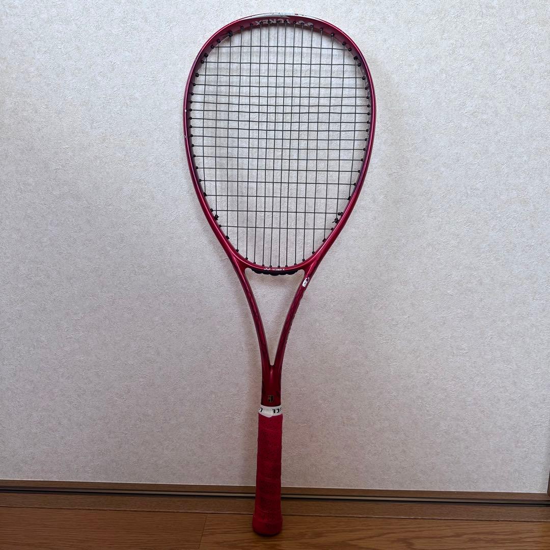 YONEX ヨネックス ボルトレイジ 7V ソフトテニス ラケット クレナイ 赤