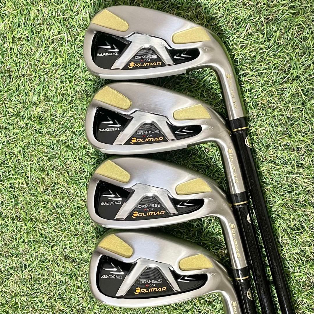 【未使用】オリマー ORLIMAR ORM-1525 アイアンセット 7本 SR