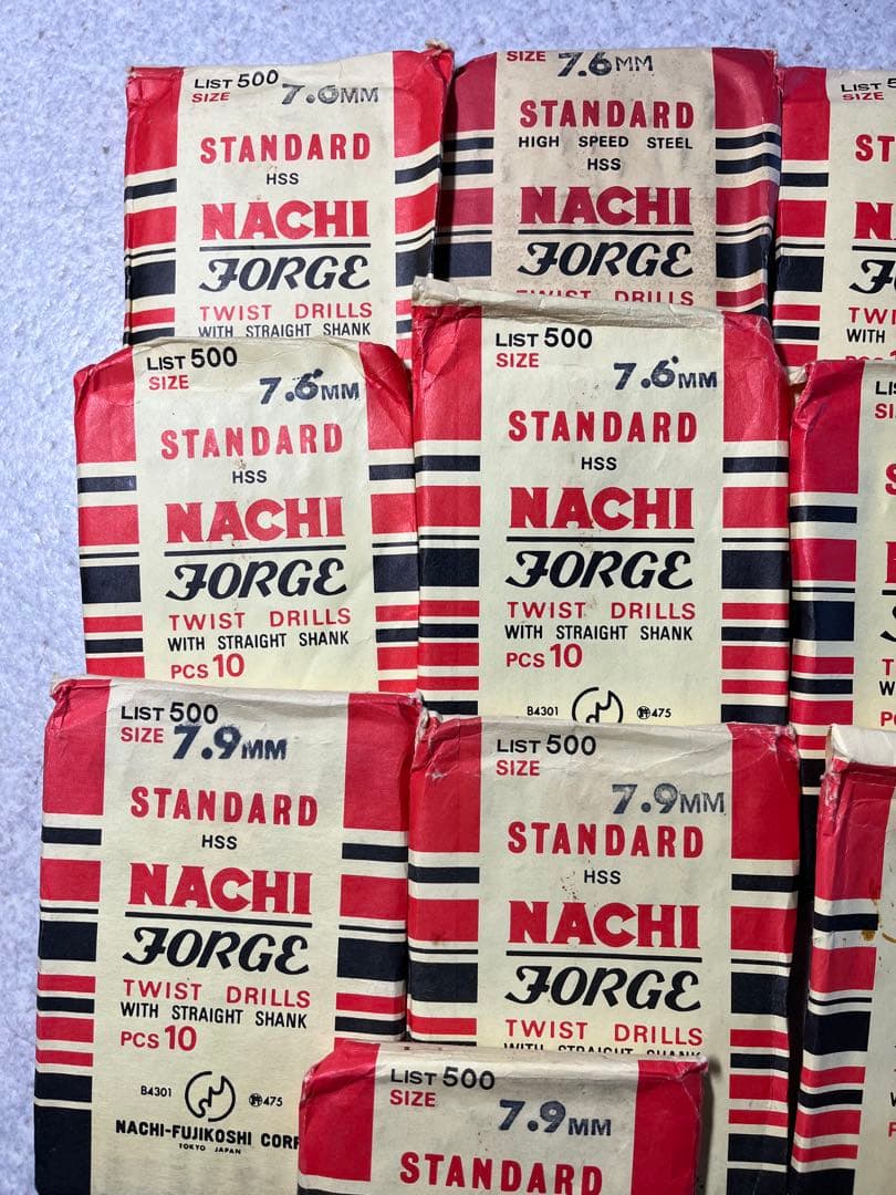 ナチドリルNACHIドリル　140本セット　LIST500