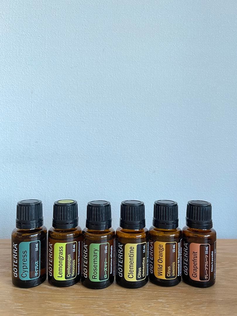 【SALE! 新品】doTERRA エッセンシャルオイル 6本セット