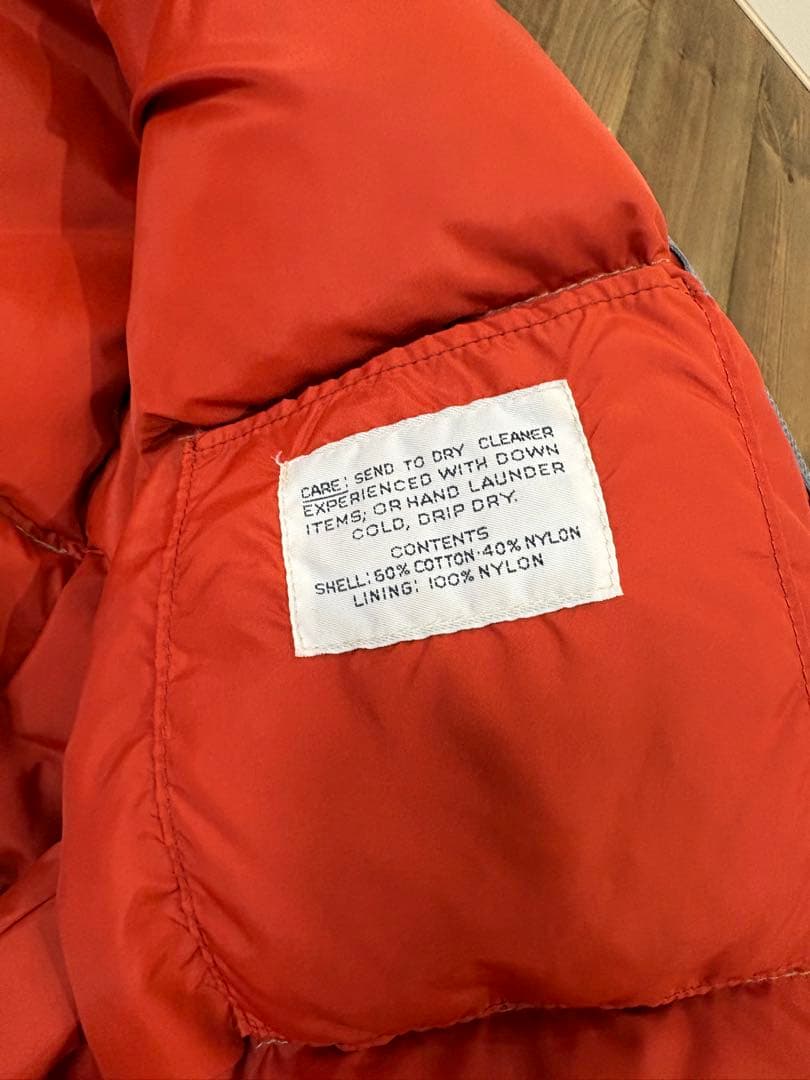 70s シエラデザイン　７本杉　ロクヨン　ダウン