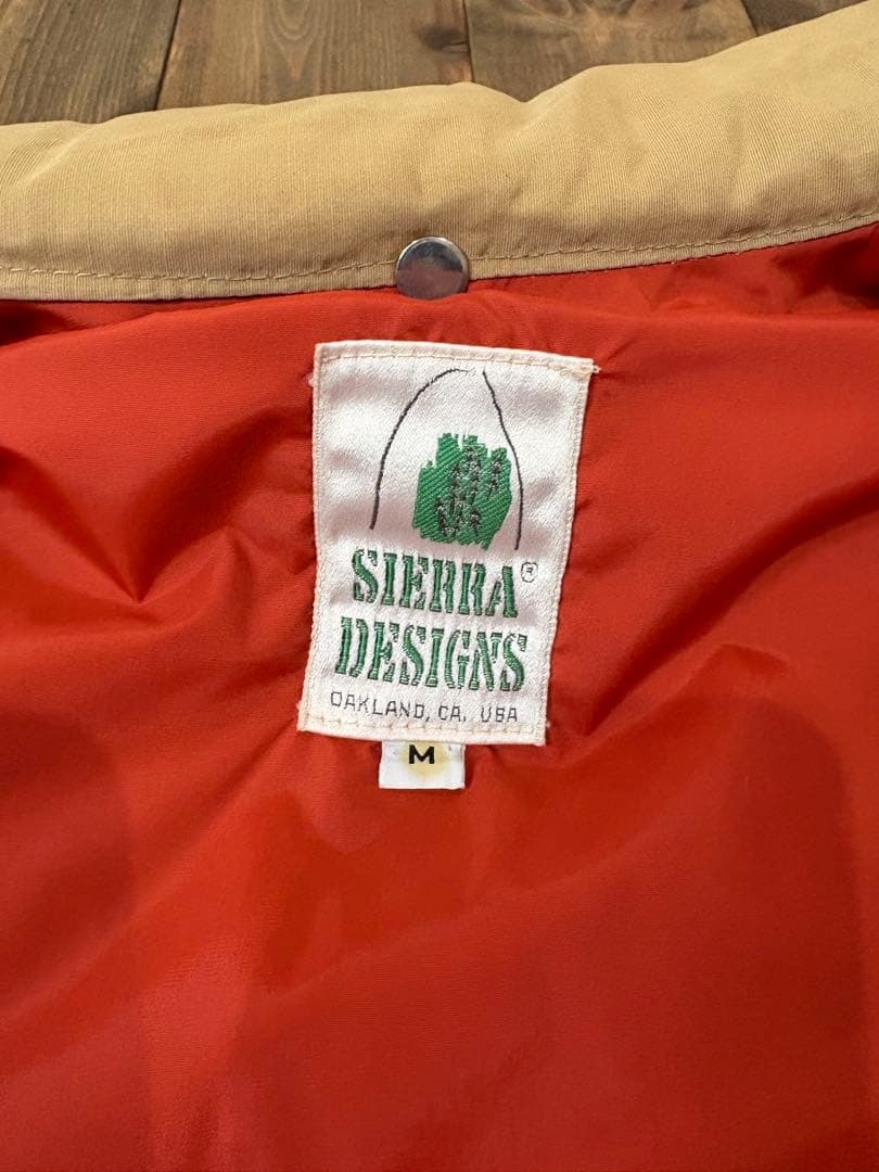 70s シエラデザイン　７本杉　ロクヨン　ダウン