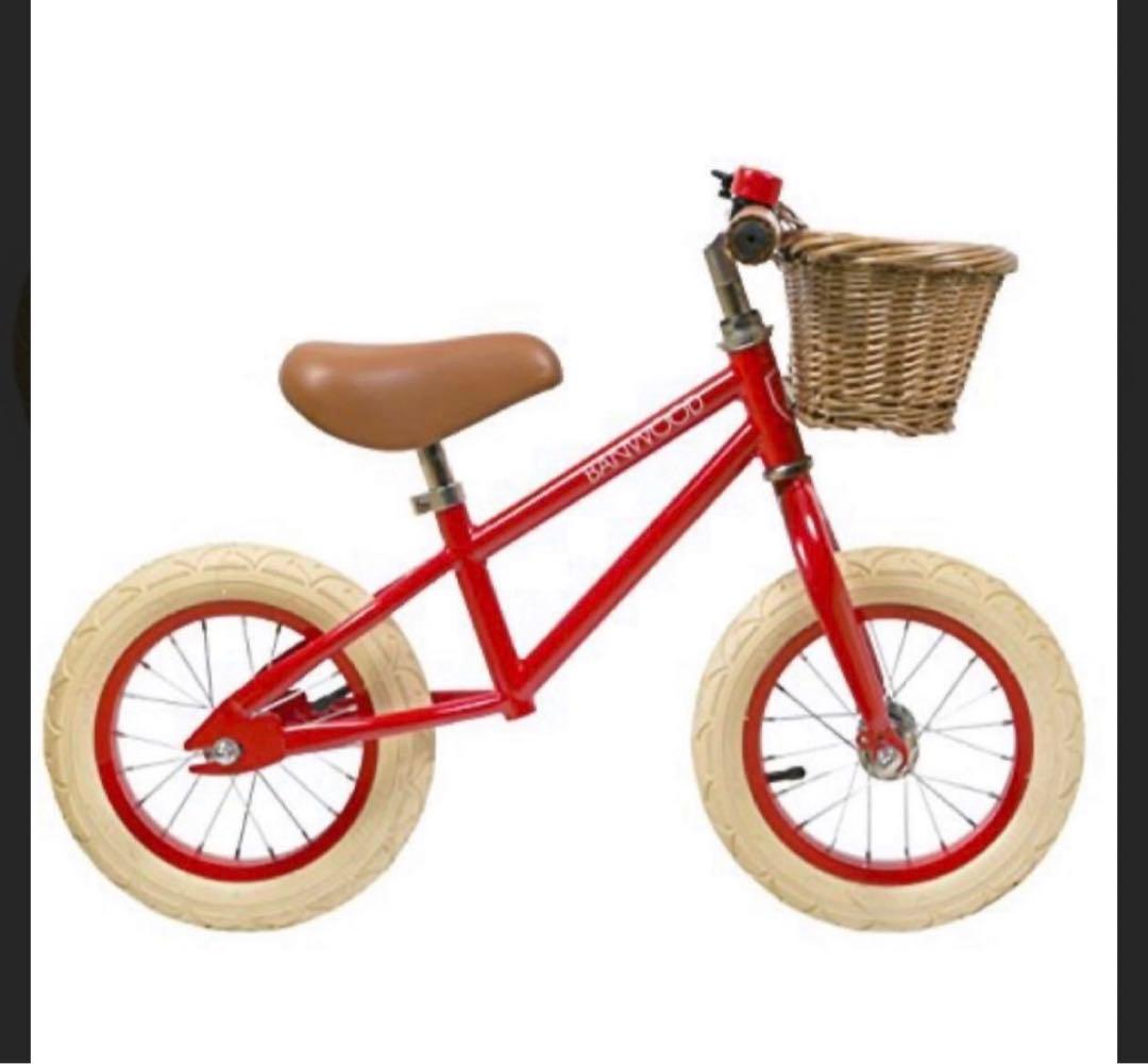 限定セール バンウッド BANWOOD バランスバイク レッド 新品未使用