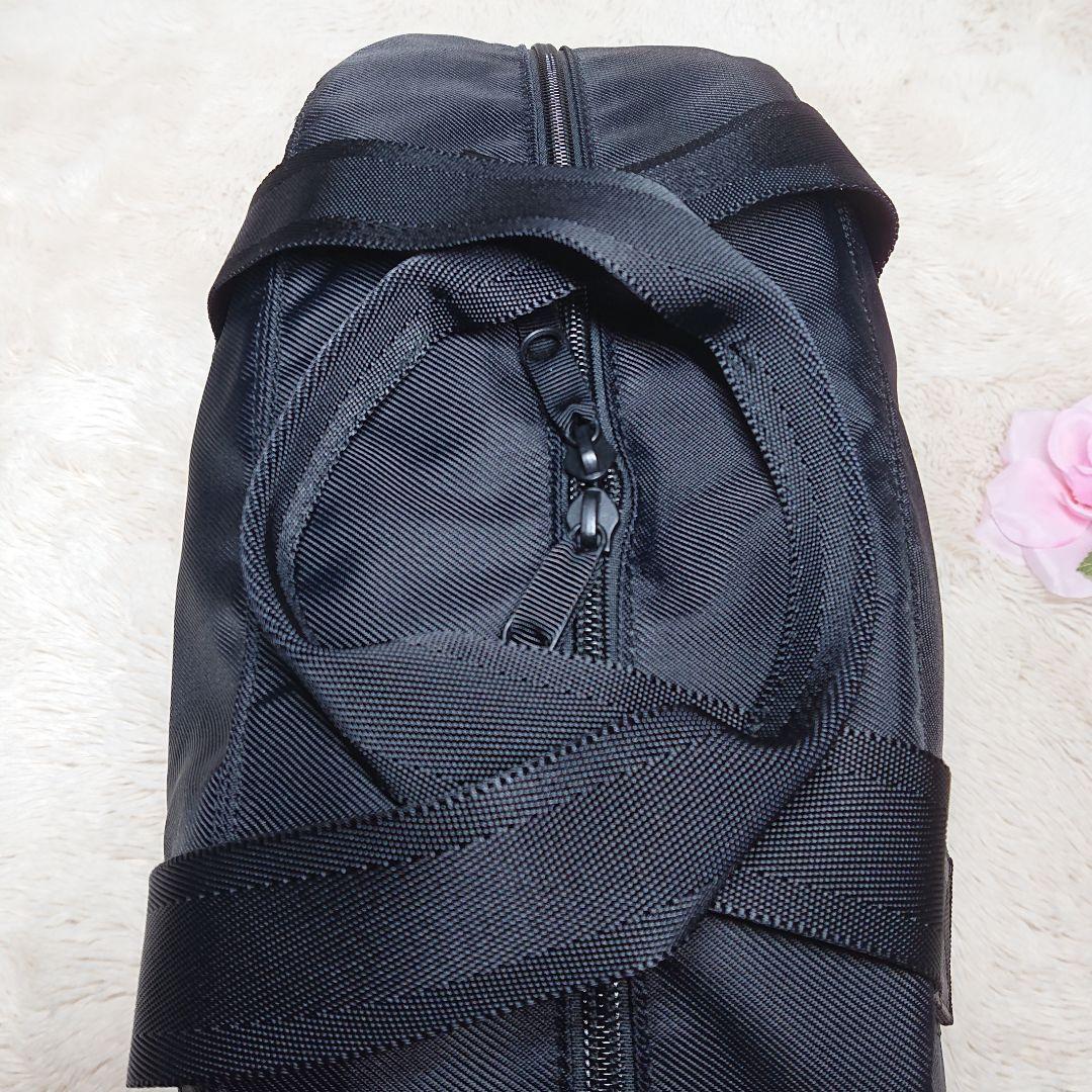 極美品✨PORTER ミニボストンバッグ ハーフムーン ラウンド ブラック