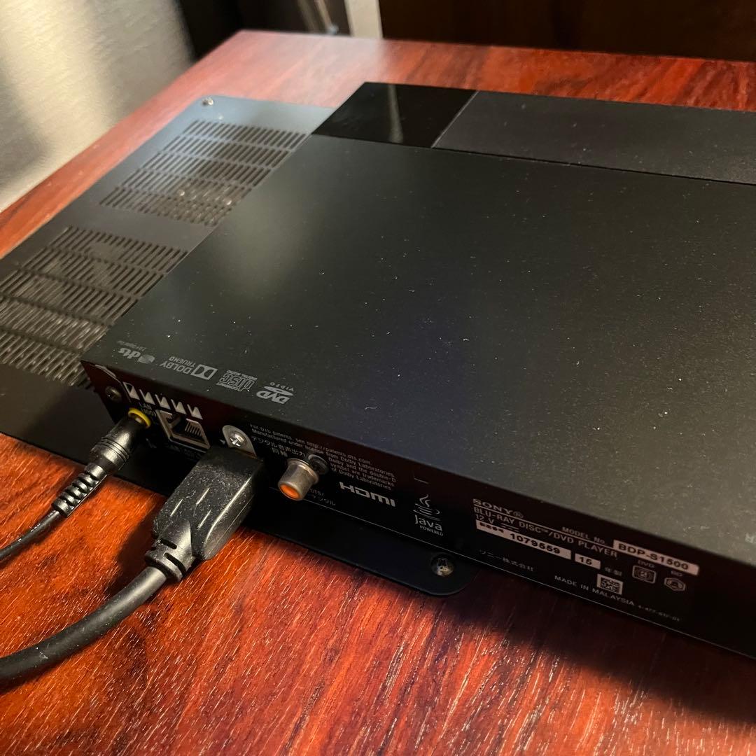 RYO01さん用　BDP-S1500 Blu-ray/DVDプレーヤー完動品