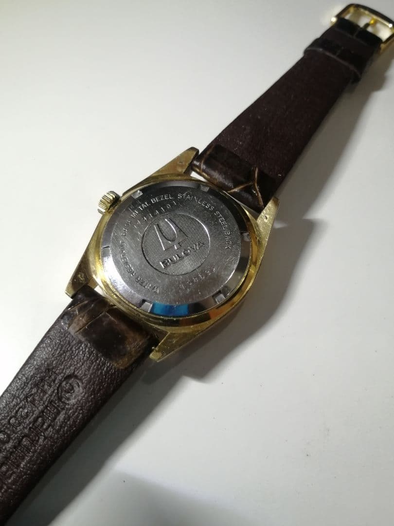 nskz様専用販売 ブローバ スーパーセビル デイデイト eta2834-2 - メルカリ