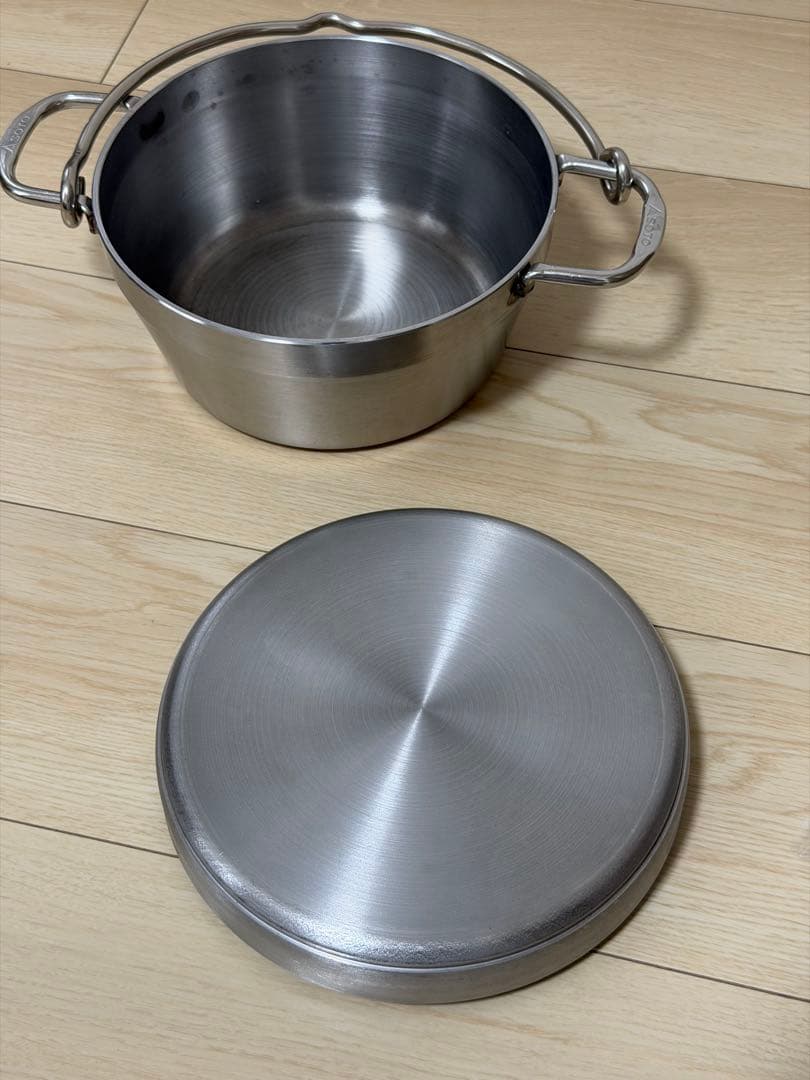 SOTO ステンレスダッチオーブン 8インチ　蓋スタンド付き