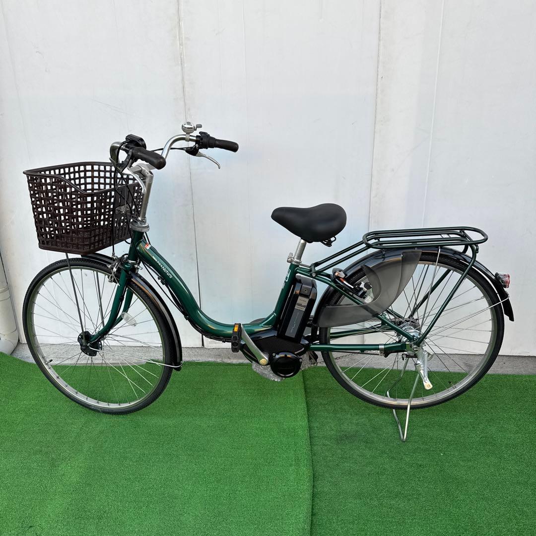 YAMAHAヤマハ電動アシスト自転車26インチ8.9Ah グリーン