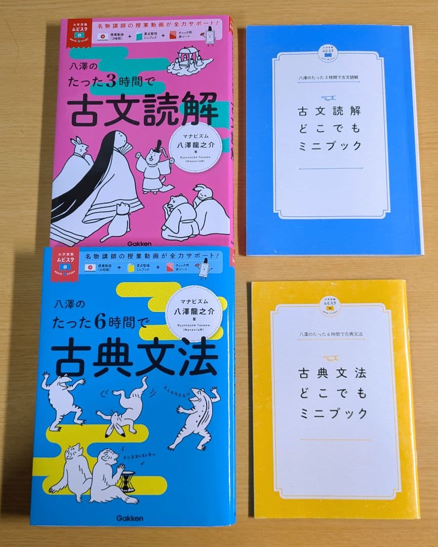 2冊セット/授業の書き込み有】八澤の古典文法・古文読解 - メルカリ