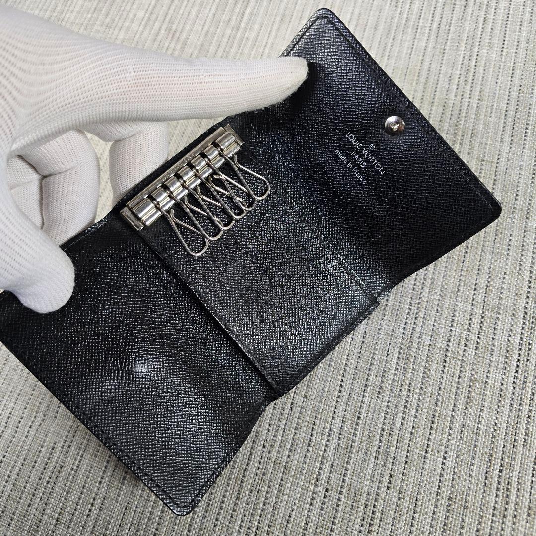 ルイヴィトン　ダミエ　グラフィット ミュルティクレ6 キーケース 鍵 6連 黒