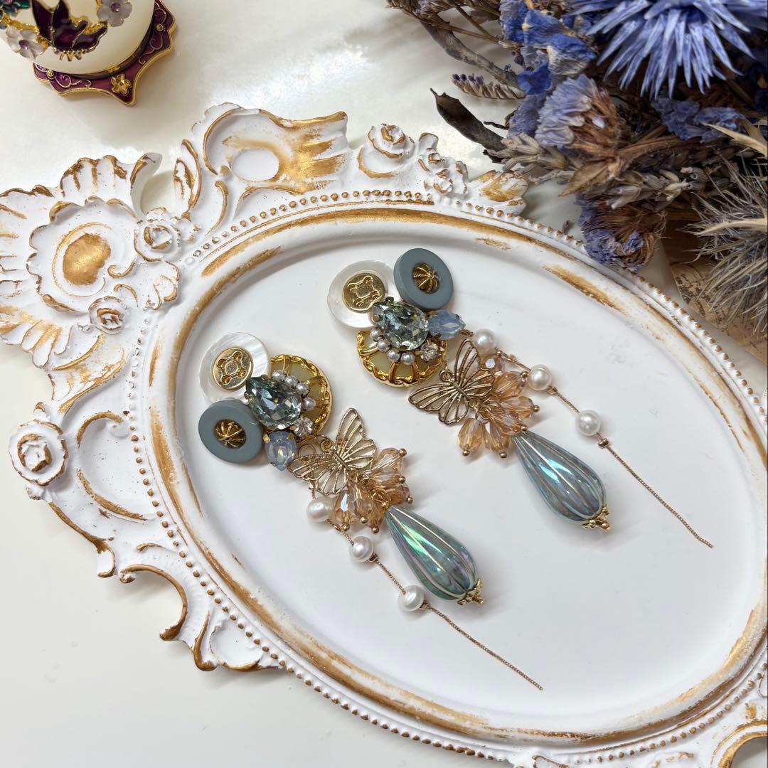 田口恵様専用【ノベルティ付】イヤリング&イヤーカフ&ネックレス