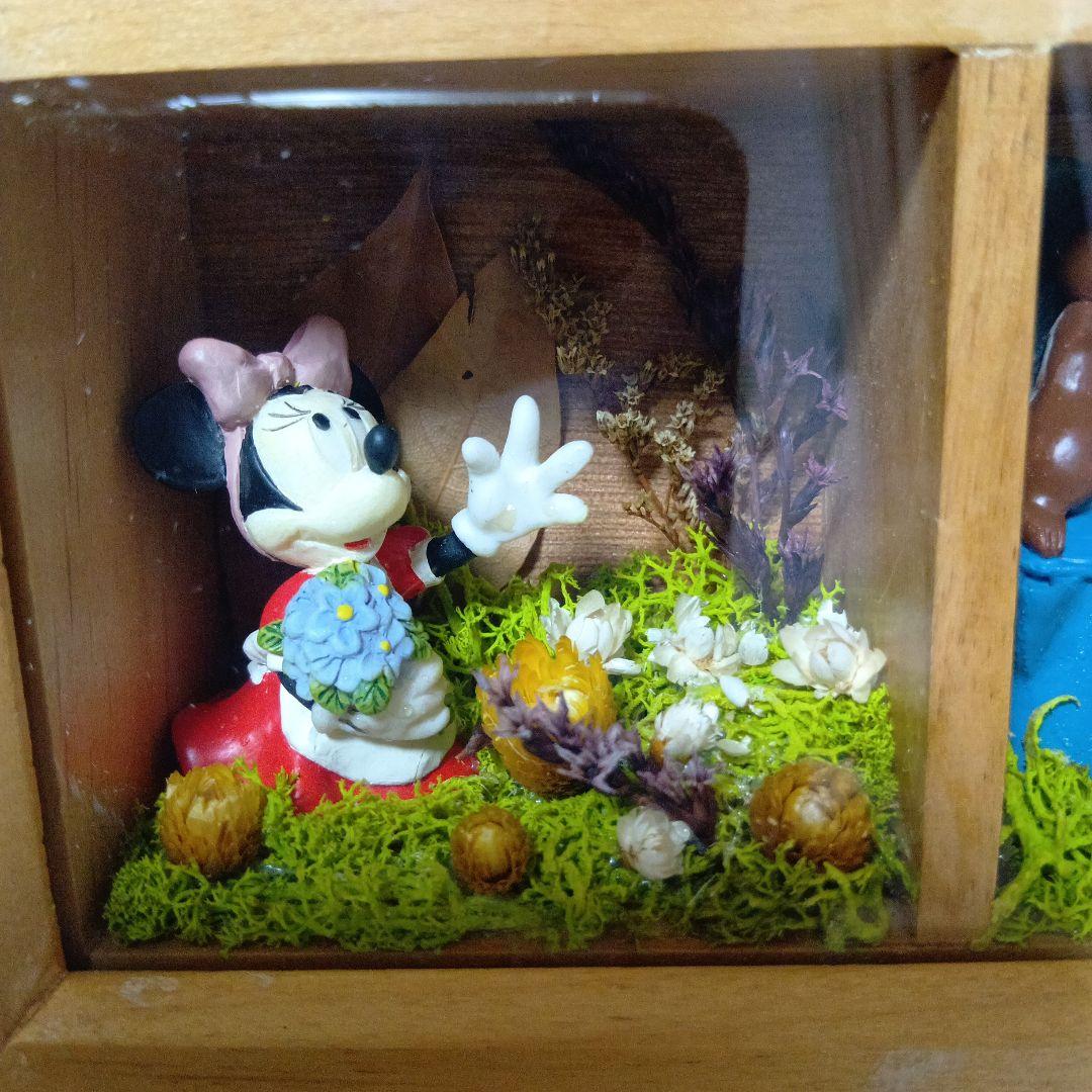【Disney】ミニチュアコレクション　壁掛け　木製　ᒍOᒪᒪY COUNTRY