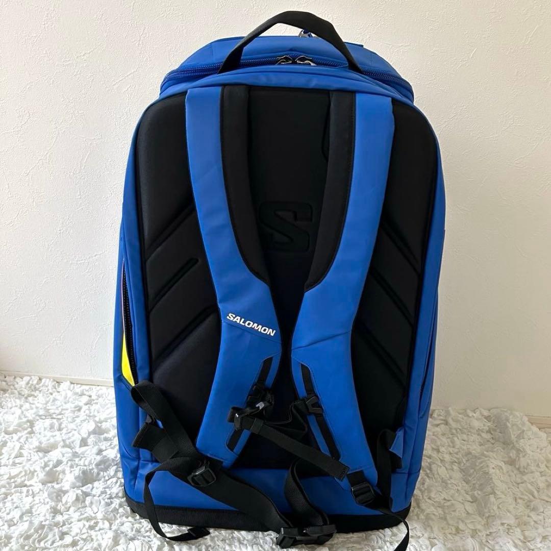 【SALOMONサロモン】GO TO  45L 青　スキーブーツバッグ