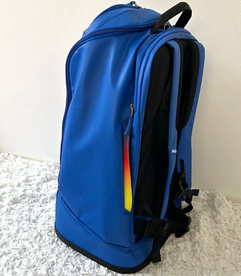 【SALOMONサロモン】GO TO  45L 青　スキーブーツバッグ
