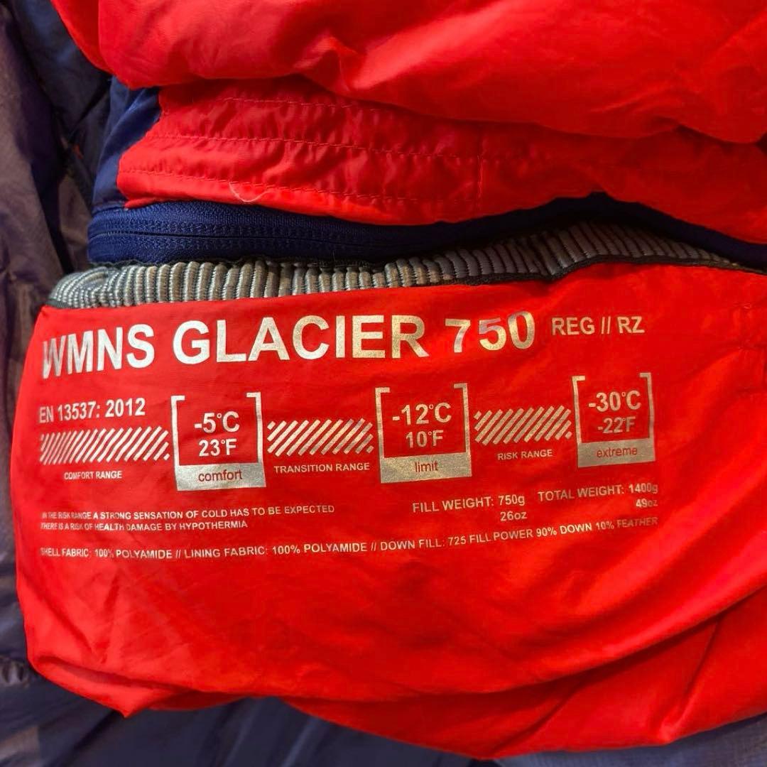 MOUNTAIN EQUIPMENTマウンテンイクイップメント750寝袋