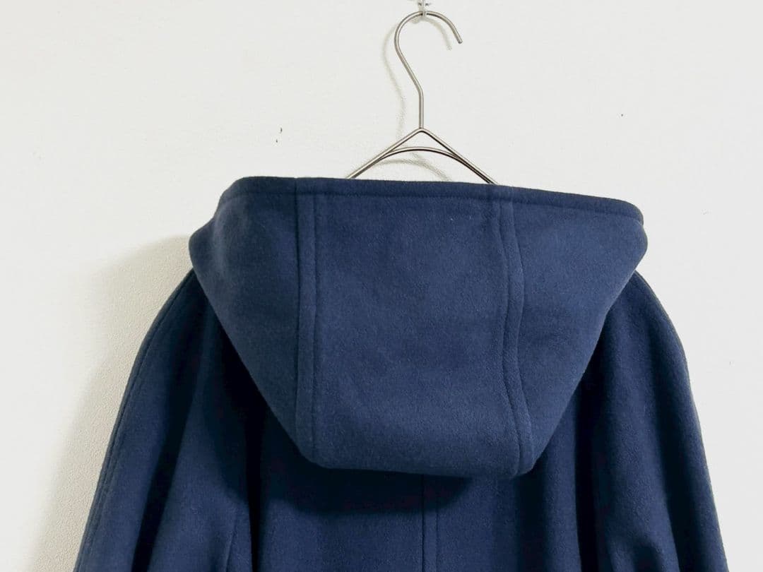 SHIPS ウールナイロンフーデッドコート　2way ブルー　新品　29920円