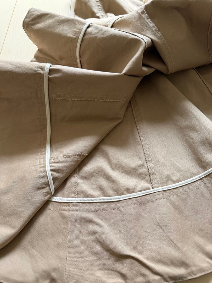 ZARA ZW COLLECTION トレンチコート風ミディ丈スカート - メルカリ