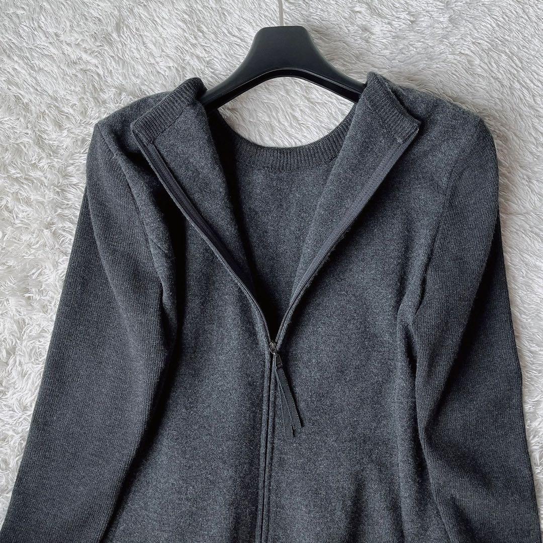 【美品】フォクシー ニットワンピースドレス ノエル ビジューボタン 24年モデル