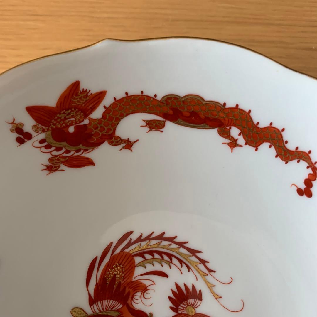 マイセン レッドドラゴン 二枚セット - メルカリ