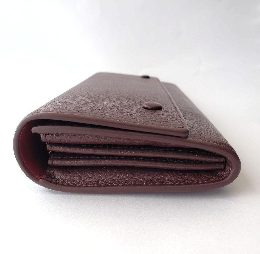 CELINE　長財布　ラージフラップ マルチファンクション　セリーヌ　ボルドー