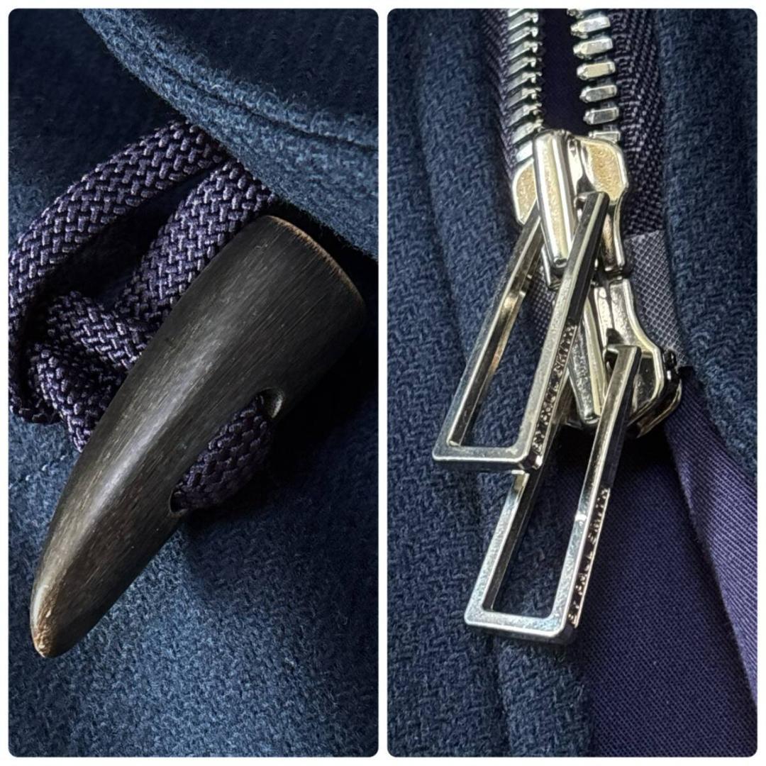 美品 近年モデル ポールスミス ロング ダッフルコート XL L2 ネイビー