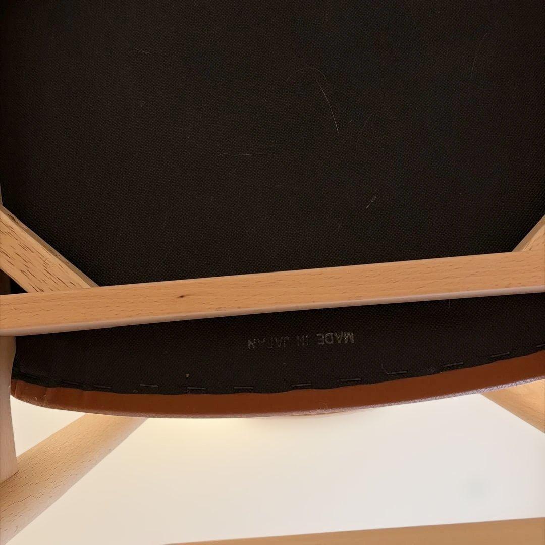 カリモク60 Tチェア リーベルブラウン ②ダイニングチェア（定価6.2万）