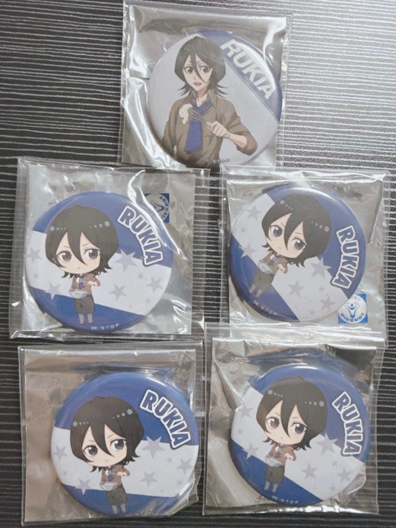 BLEACH ルキア 缶バッジセット