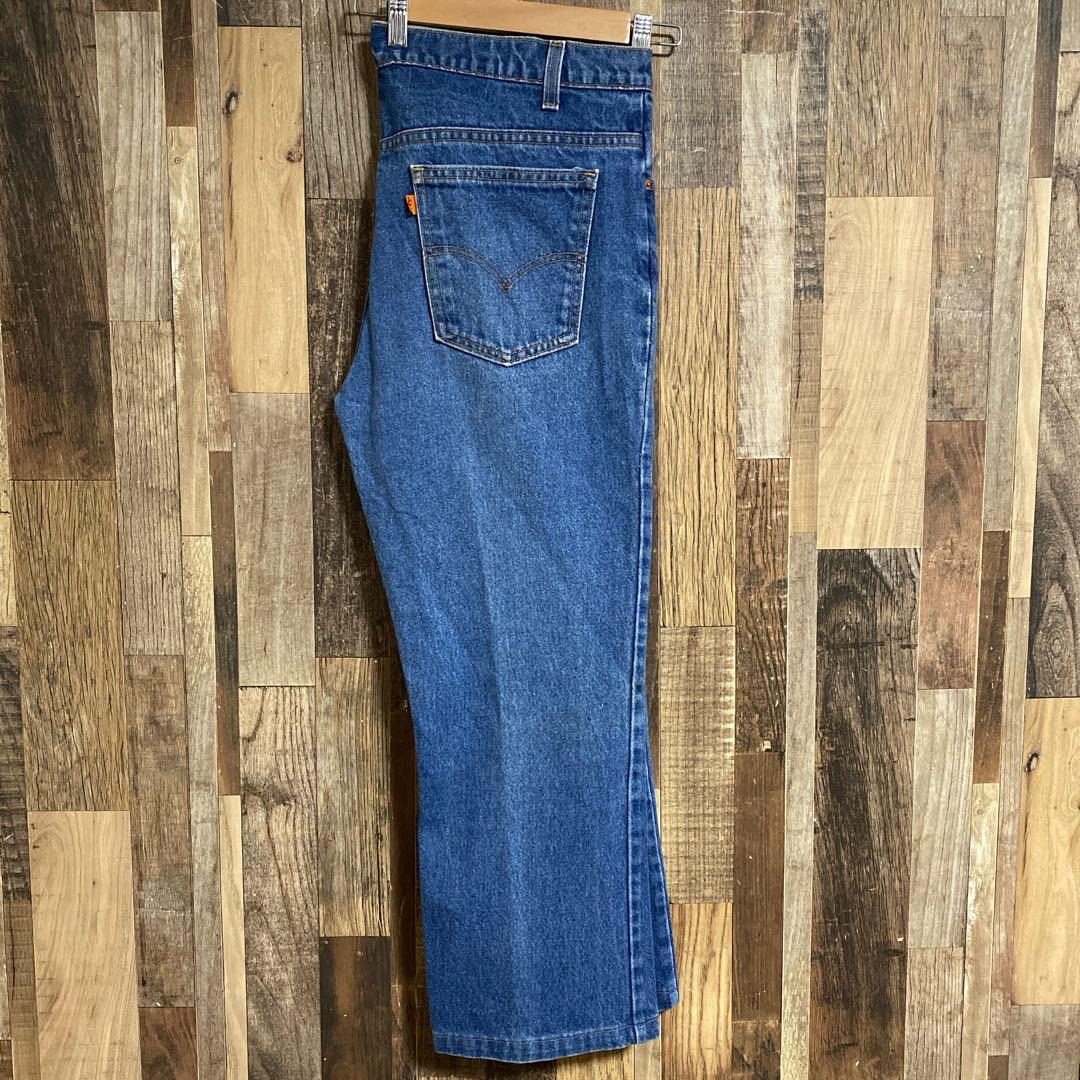 リーバイス USA製 80s ヴィンテージ オレンジ タグ 38 パンツ 古着