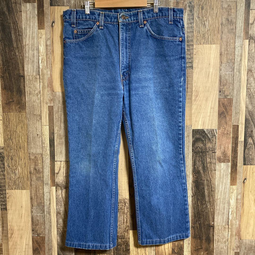 リーバイス USA製 80s ヴィンテージ オレンジ タグ 38 パンツ 古着